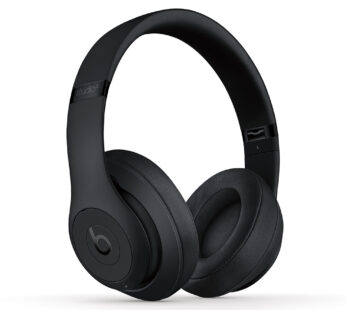 Beats Studio3 Wireless Headphones – Matte Black