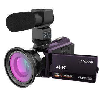 Andoer 4K 1080P 48MP WiFi Digital Video Camera