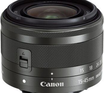 Canon EF-M 15-45mm f/3.5-6.3 IS STM Lens (Graphite)